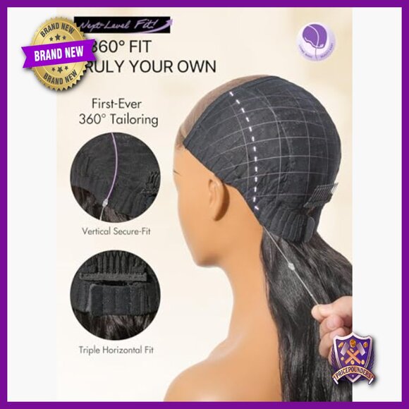 Human Hair Glueless Wig 16in HD Lace Yaki Texture Loose Wave 200% Density main image 5